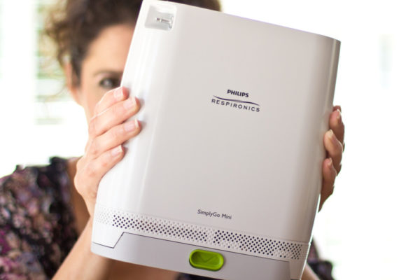 Simplygo mini oxygen concetrator