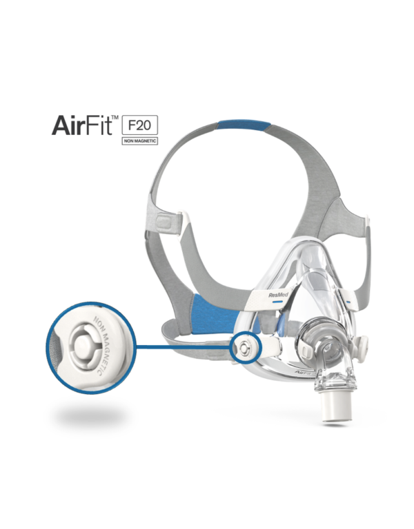 ResMed AirFit Non-Magnetic F20 Full Face CPAP / BiPAP Mask - CPAP Store USA